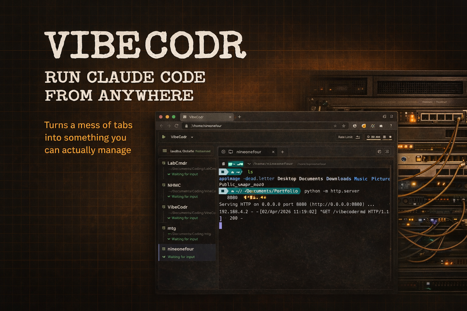 Running Claude Code from Anywhere
